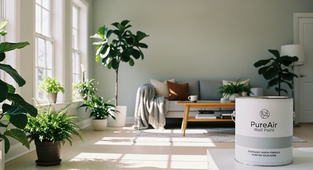 How Does Inorganic Anion Wall Paint Canada Purify Your Home?