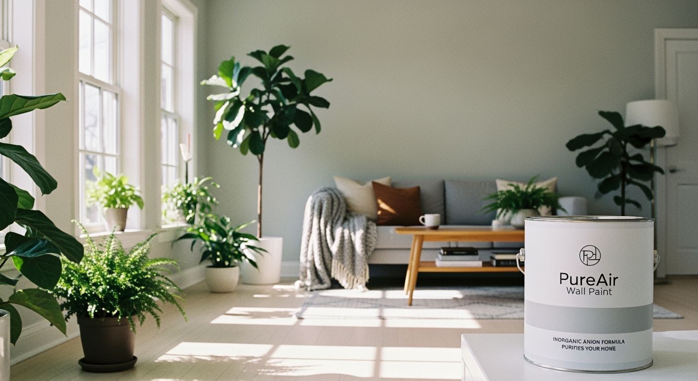 How Does Inorganic Anion Wall Paint Canada Purify Your Home?