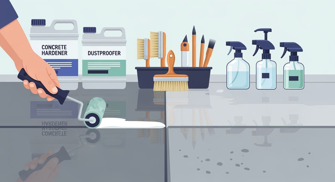 Your Ultimate Guide to Concrete Hardener and Dustproofer Application