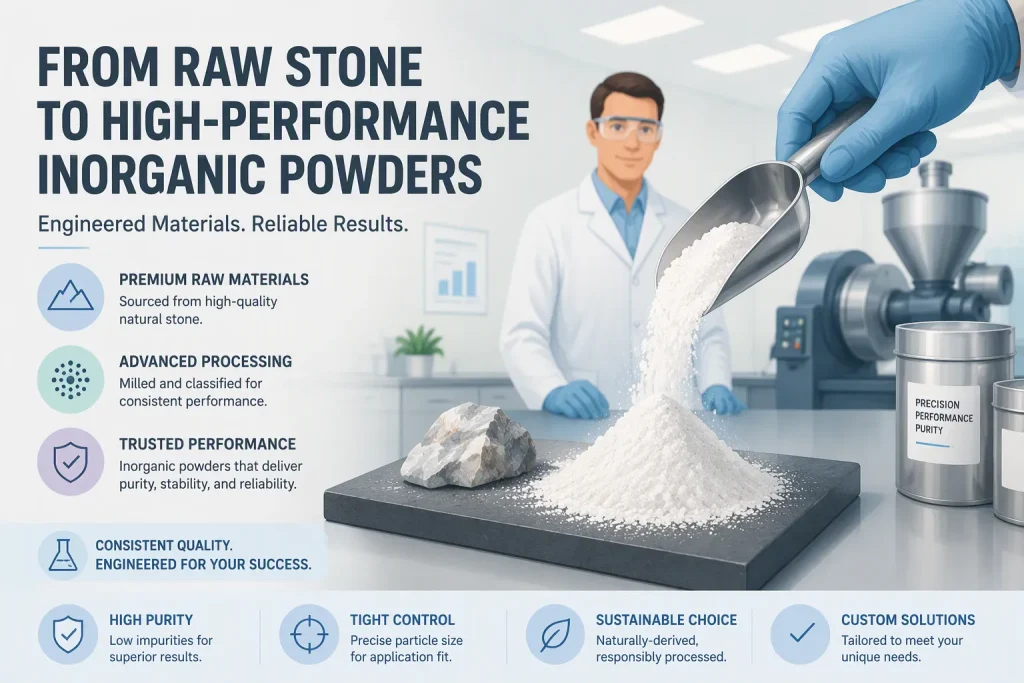 What Is Inorganic Powder for Stone and How Is It Made?