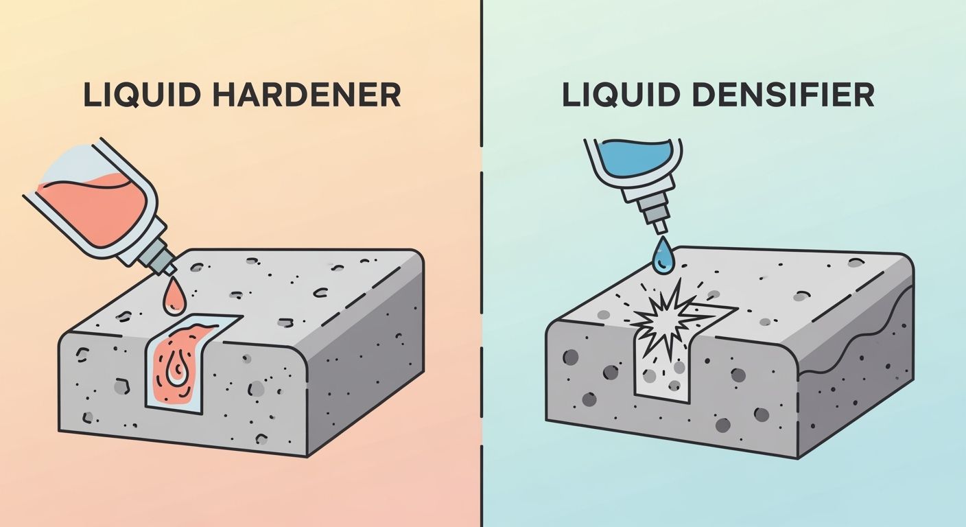 Concrete Hardener vs Densifier The Definitive Guide for 2026