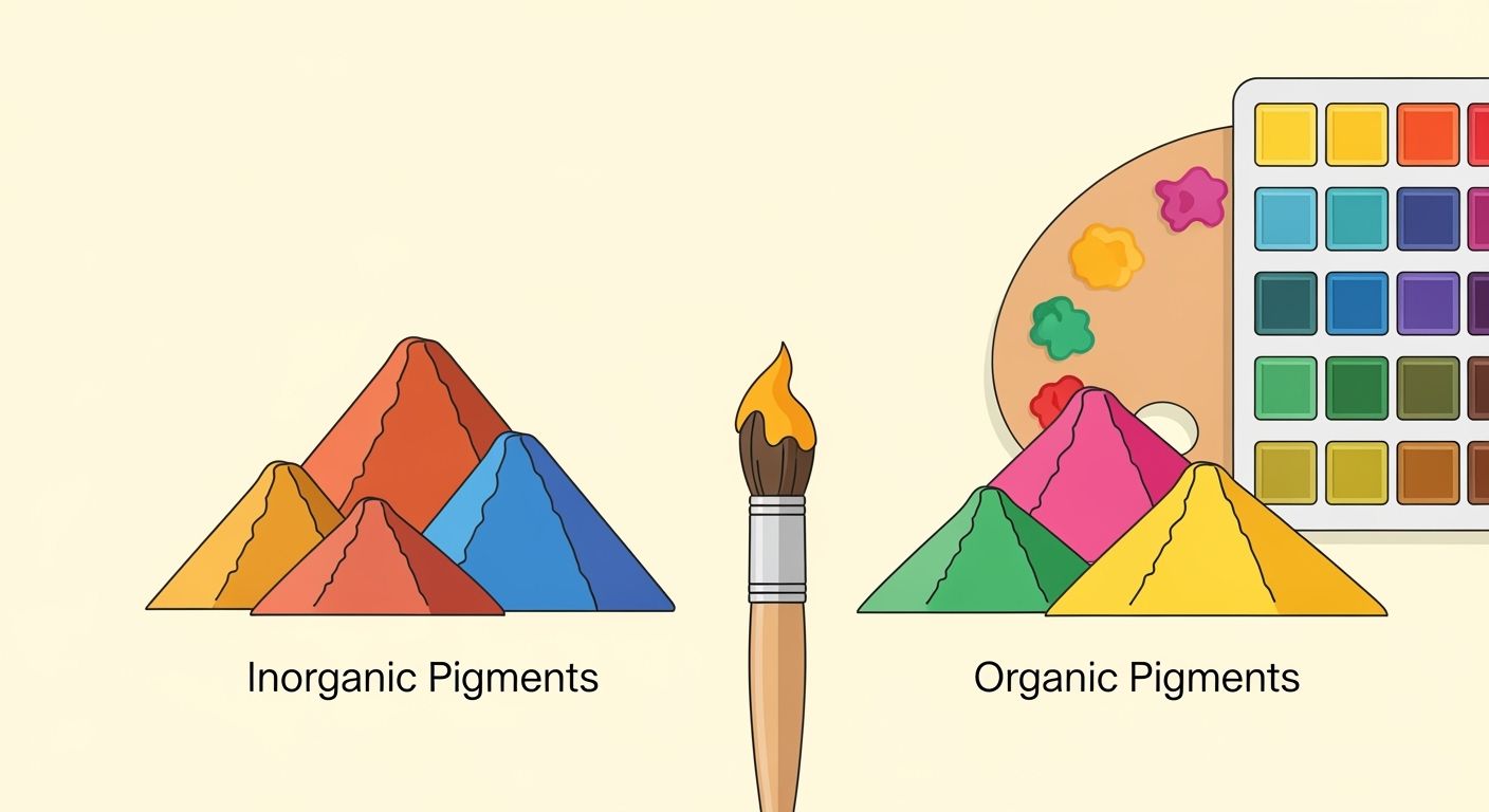 Inorganic vs Organic Pigments A Deep Dive for Paint