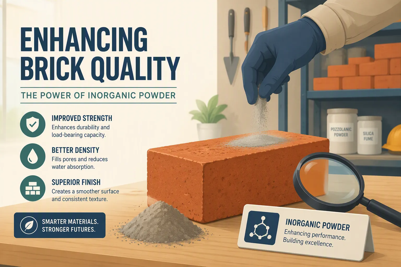 What Is Inorganic Powder for Brick and How Does It Improve Quality?