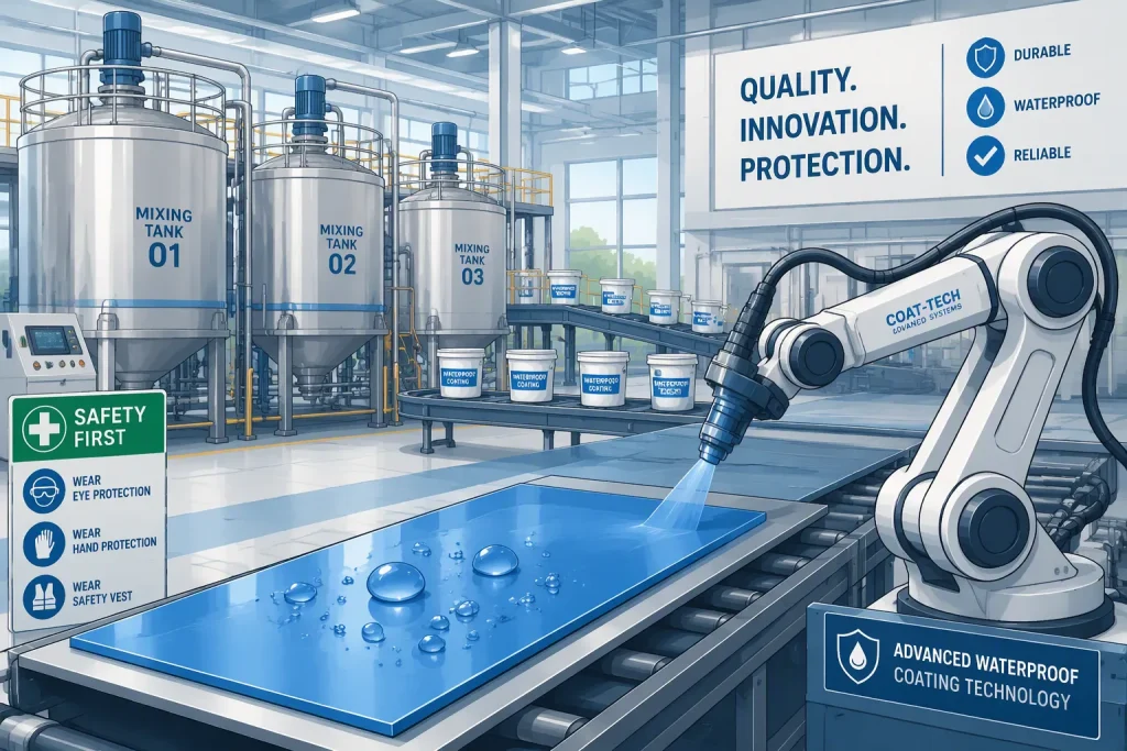 What Are the Key Advantages of BANDě Waterproof Coating Factory