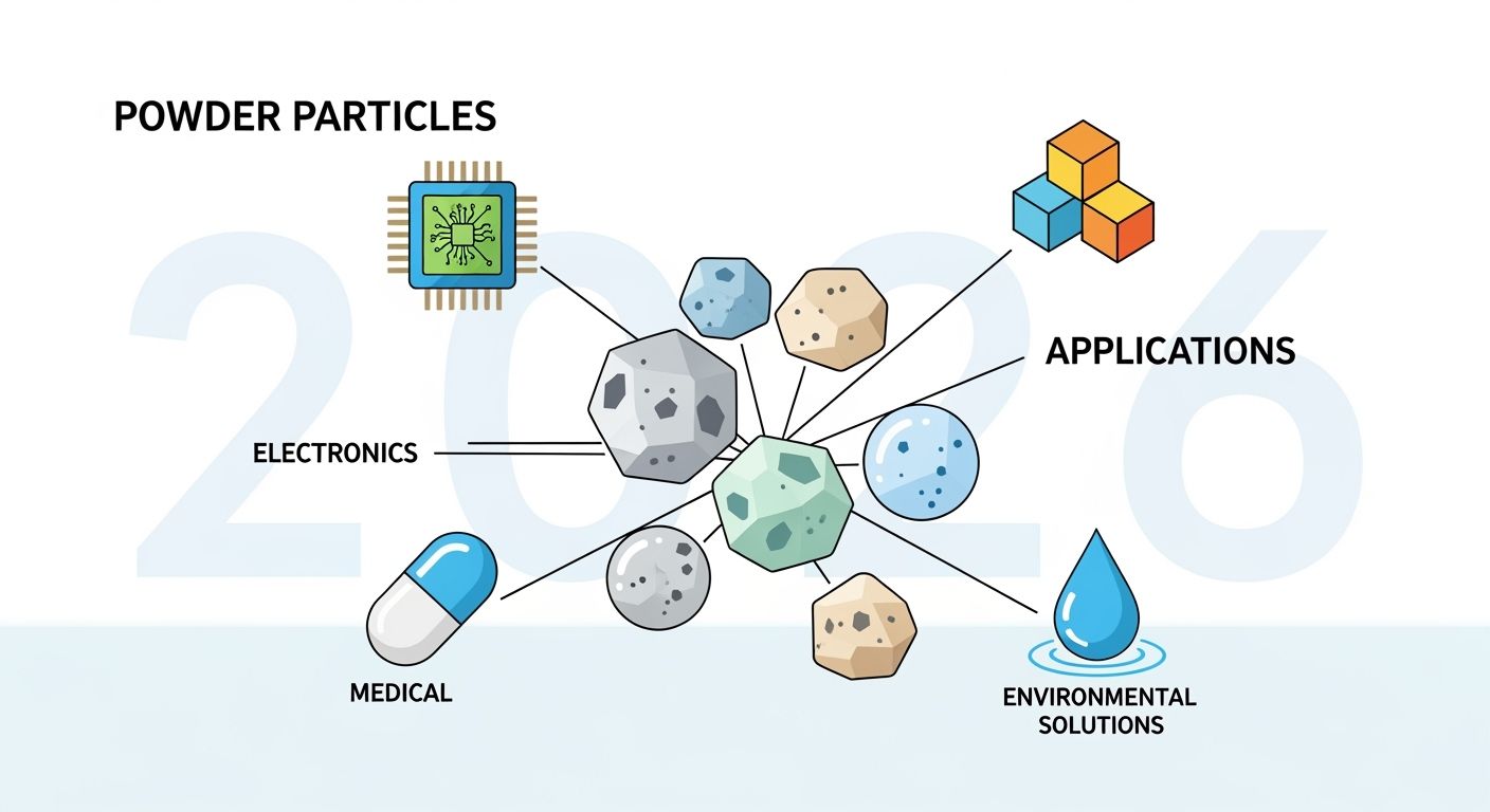 General Applications of Inorganic Powders A 2026 Overview