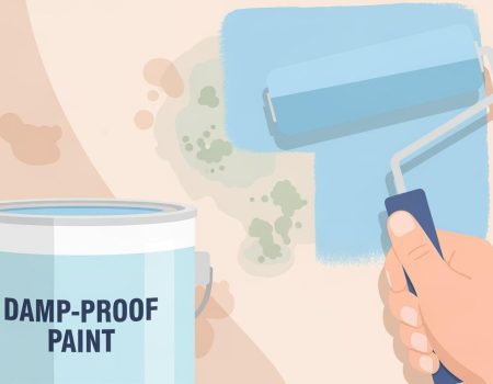 Seeing Water Stains and Mold on Walls During Rainy Season? Eradicate It Completely with This Damp Proof Paint.